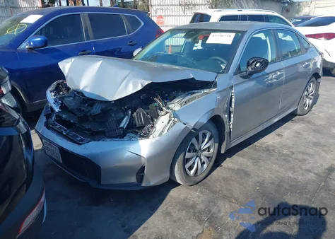 2025 Honda Civic Lx z USA, uszkodzony, nr VIN 2HGFE2F26SH520008